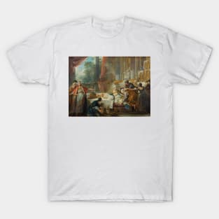 The Sentencing of Aman by Jean-Francois de Troy T-Shirt